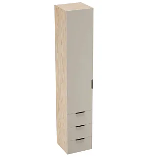 Шкаф однодверный с ящиками L223