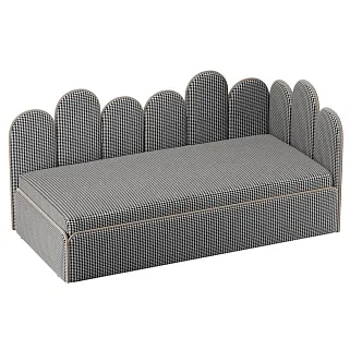 Мягкая кровать-диван CYPROS с подъемным механизмом, 90x190