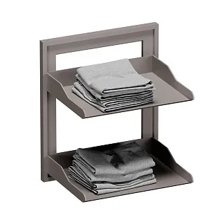 ALFA Рамка с боковым креплением, 2 полки, FRM5803.481.01