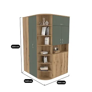 Шкаф — гардеробная P205 L/R