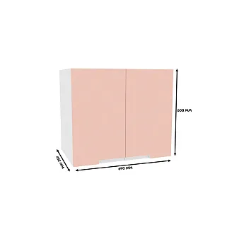 Антресоль двудверная, фасады в эмали LE329.44