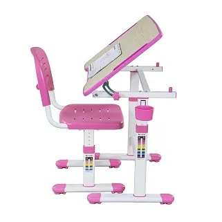 Парта для школьника Piccolino II Pink