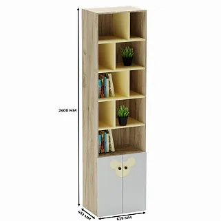 Стеллаж, фасады в эмали LE2228.44