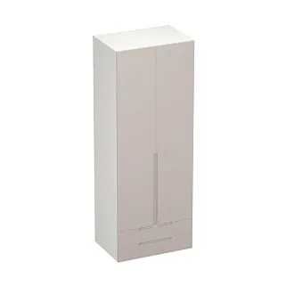 Шкаф 2 дверный с ящиками, фасады в эмали LE-211.60