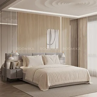 Кровать двуспальная мягкая VERSAL с подъемным механизмом, 200x200