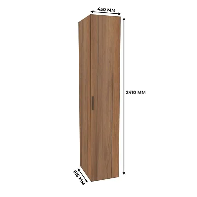 Шкаф 1 дверный узкий L220.60-4