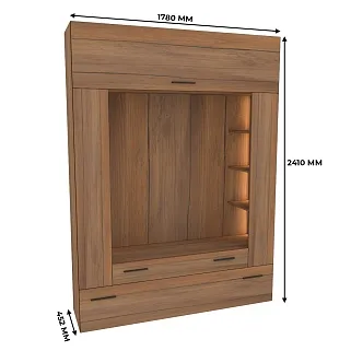 Секция для ТV с подсветкой L406.44