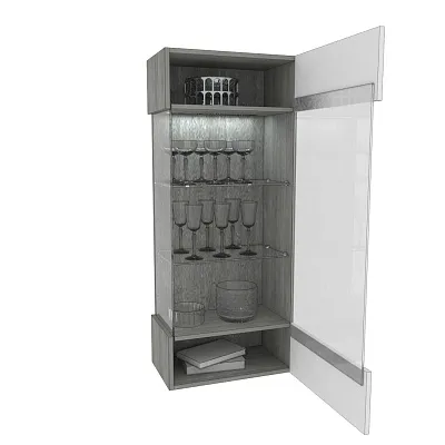 Шкаф навесной с подсветкой LG360 L/R