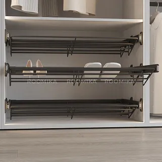 BELLE Корзина для обуви, 900 мм цвет графит, BE90SHGR