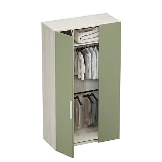 Шкаф со складными дверьми и фальш панелью LG206 L/R