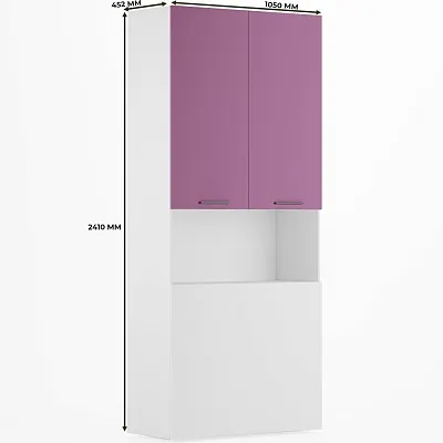 Шкаф двухдверный с фальш стенкой L212.1