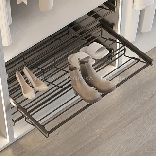 BELLE Корзина для обуви, 900 мм цвет графит, BE90SHGR