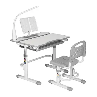 Комплект Cubby Парта и стул-трансформеры Botero grey