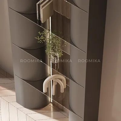 Стеллаж декоративный напольный с подсветкой FG300.250