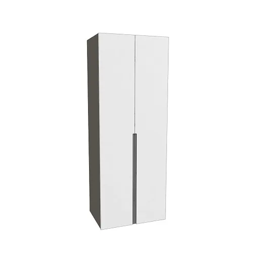 Шкаф 2 дверный, фасады в эмали LE210.60-1