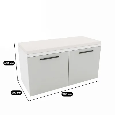 Тумба для обуви с мягким сиденьем L461