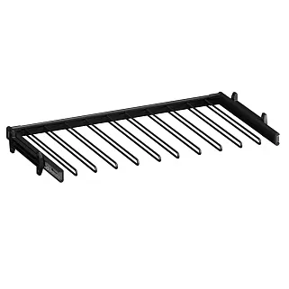 BELLE  Вешалка для брюк, 900 мм, цвет графит, BE90TRGR