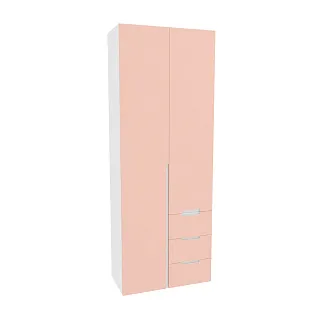 Шкаф комбинированный, фасады в эмали LE215 L/R