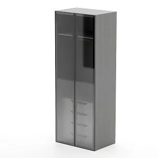 Шкаф для спальни с четырьмя ящиками и штангой R210.60-3