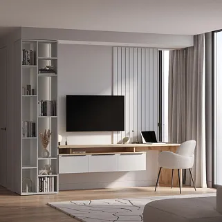 Тумба ТВ со столом R500.2 L/R