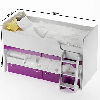 Кровать выдвижная P903, 90x200