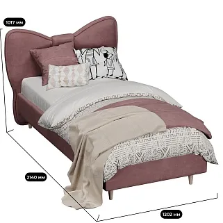 Кровать односпальная мягкая  SANDY LITE, 190*200