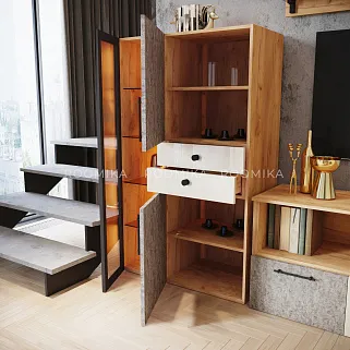Шкаф комбинированный  R255 L/R