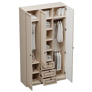 Шкаф трехдверный для одежды A203