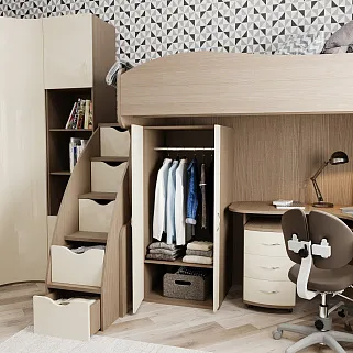 Лестница с ящиками P20 для кроватей P904, P907, P909