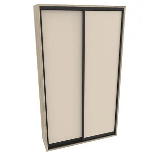 Шкаф-купе ХG140.45-1, профиль INTEGRO, фасад МДФ