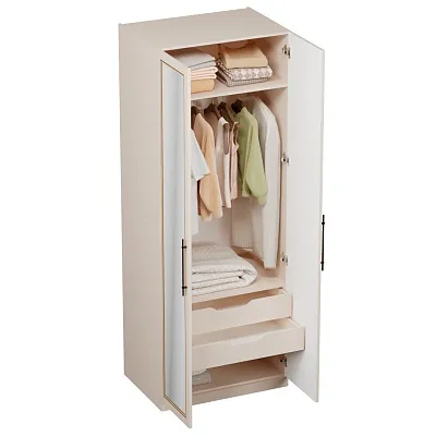 Шкаф двухдверный с зеркалом А210.60-3Z