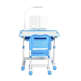 Комплект Cubby Парта и стул-трансформеры Vanda blue