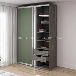 Шкаф-купе U160 тип 1 МДФ/зеркало