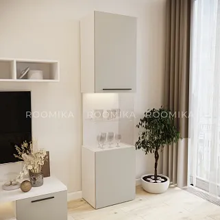 Шкаф напольный с подсветкой L225 L/R