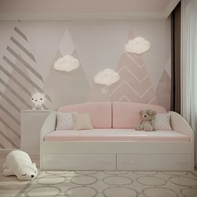 Кровать односпальная с ящиками P902N, 90x190