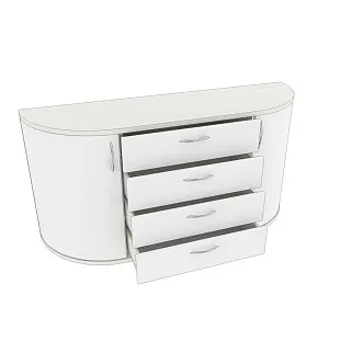 Комод радиусный на 1600 мм P746