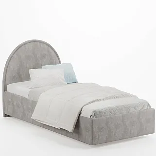 Кровать односпальная мягкая BUBBLE с подъемным механизмом, 90x190