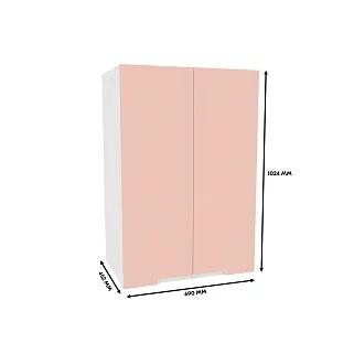 Антресоль двудверная, фасады в эмали LE339.44
