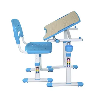 Парта для школьника Piccolino II Blue