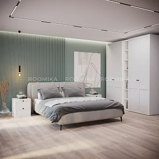 Кровать двуспальная мягкая STANLEY, 180x200