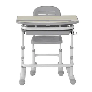 Комплект парта + стул трансформеры Sorriso Grey