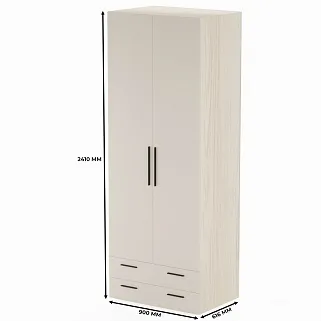 Шкаф двустворчатый с ящиками L211.60