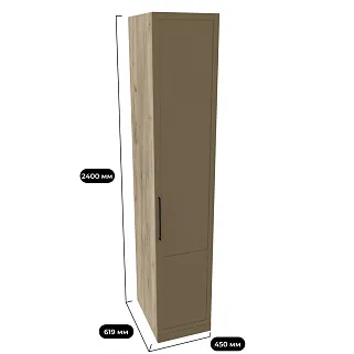 Шкаф одноверный для одежды  с перемычкой A220.60-4P