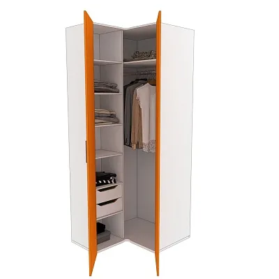 Шкаф угловой L207 L/R