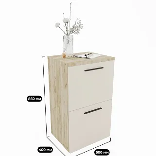Тумба узкая с ящиком L-873