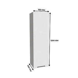 Шкаф навесной, фасады в эмали LE-380