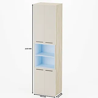 Шкаф книжный с нишей L228.44