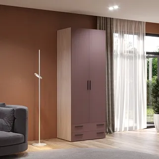 Шкаф двустворчатый с ящиками LG-211.60