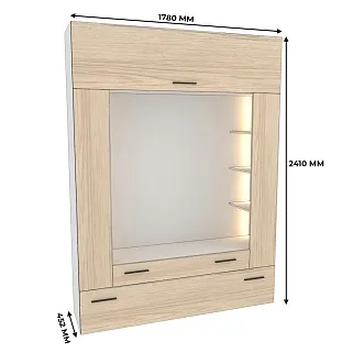 Секция для ТV с подсветкой L406.44