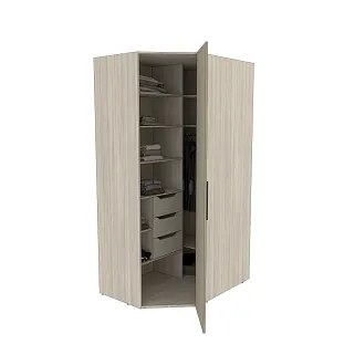 Шкаф угловой L209.60 L/R